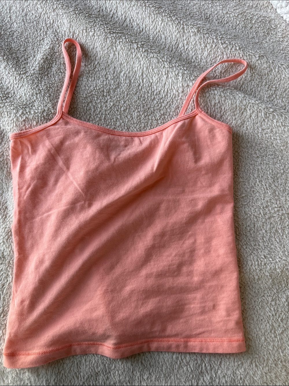 Brandy Melville Skylar Tank Top Coral NWT